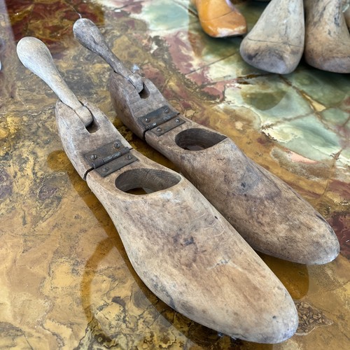 Alte antike schuhspanner holz - antike,