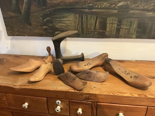 Alte schusterleisten holz - alte, und