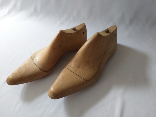 Paar alte schuhleisten holz - paar,